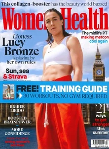 Women's Health Magazine: Lucy Bronze, Free Workout Training Guide, July/Aug 2025 - Picture 1 of 6