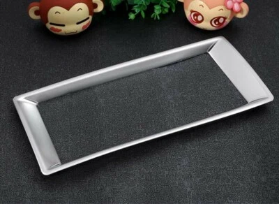 ABS Chrome LCD Navigation Frame Trim Stickers For Jaguar F-Pace X761 2016-2019 - Изображение 1 из 4