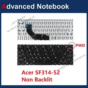 US Keyboard for Acer Swift SF314-52 SF314-52G SF314-53G SF514-51 Non Backlit - Picture 1 of 1