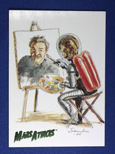 1994 Topps Mars Attacks New Vision Card #99 "Norm Saunders" - ExMt-NM