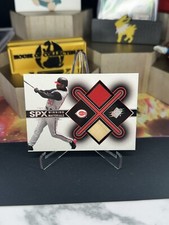 KEN GRIFFEY JR. GAME-USED JERSEY BAT PATCH 2001 UPPER DECK SPX WINNING MATERIALS