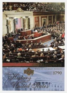 State of the Union TP502004 The History Of The United States Card NM-Mint - Bild 1 von 1