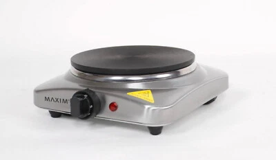 Maxim 1500W Portable Electric Hot Plate Cooker Cooktop Stove/Caravan-MHP1 - image 1 of 4