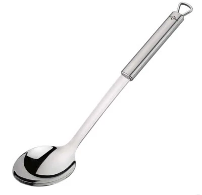 CUCCHIAIO DA CUCINA LUNGO PER SERVIRE MESTOLO INOX 34 CM - Immagine 1 di 2