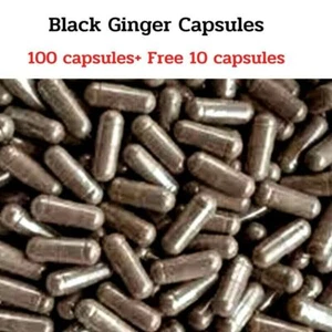 Capsule Zenzero Nero Kaempferia Parviflora Integratore Erboristico Thailandese 100+10 - Foto 1 di 10