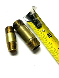 2 pezones de latón 1 es 3/8" - Imagen 1 de 2