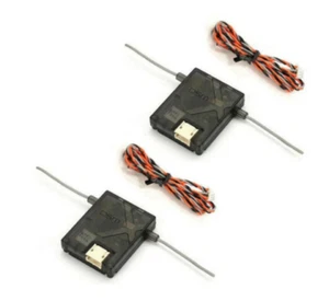 2 pcs DSM2 DSMX Satellite Remote Receiver For Spektrum JR AR6210 AR8000 AR9020 - Picture 1 of 5