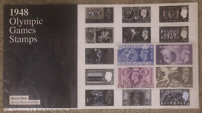 GB 1948 George VI Olympic Games Facsimile Presentation Pack Royal Mail (2012) • 13.51£