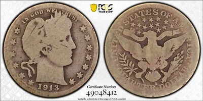 1913-S 25C PCGS AG03 - Image 1 of 2