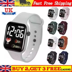 Digital Watch Waterproof Kids Watch For Children Boys Girls LED Wrist Watch UK✅✅ - Picture 1 of 20