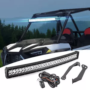 Roof 32" LED Light Bar Mounts Wire Kit For Polaris RZR 900 XP 1000/XP Turbo/S900 - Picture 1 of 9