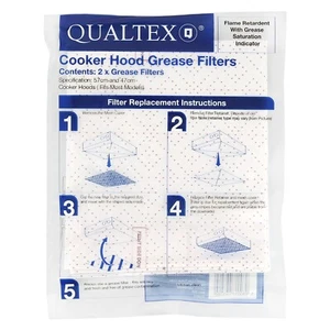 Cooker Hood Grease Filter For Electrolux Extractor Hoods Cut To Size 47 x 57cm - Picture 1 of 10
