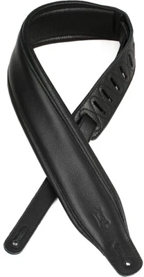 Correa de guitarra de cuero Levy's M26GP - negra Foto 1 de 4