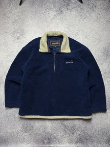 Vintage 90s Billabong Sherpa Fleece Jacket Rare Australian Skate Surf Zipper - Picture 1 of 17
