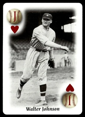 2000 U.S. Playing Card Co. All Century Team Walter Johnson Washington Senators - Image 1 of 2