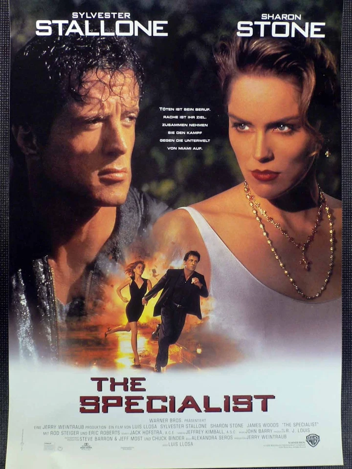 The Specialist - Sylvester Stallone - Filmposter A329x42cm gerollt - Bild 1 von 1