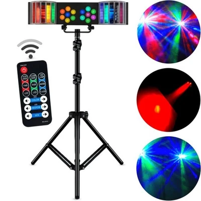 CFX Partyvibe 4 - Dual Derby and Colour Wash effect with stand - Image 1 of 4