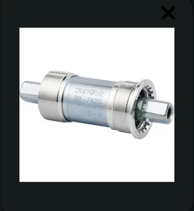 FSA Square Taper JIS Steel Bearing ITA (Italian) Bottom Bracket 70x118mm Spindle - Picture 1 of 1