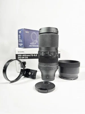 SIGMA 100-400mm f/5-6.3 DG DN OS Sony com gola de lente  - Imagem 1 de 4