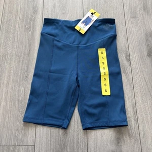 Umbro Pro Radhose Gym Yoga Training Stretch Blau Gr. S Neu Mit Etikett - Bild 1 von 9