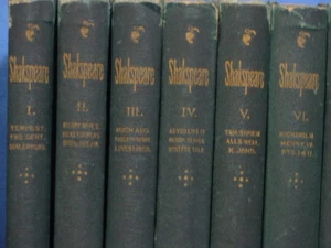 1868 HANDY - VOLUME ~ SHAKSPEARE ~ COMPLETE 13 VOLUME SET - Picture 1 of 12