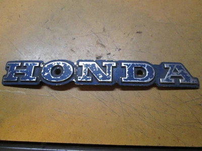 Emblema de tanque de combustível esquerdo Honda fabricante de equipamento original 1977 1978 CB750 CB750K CB 750 87122-405-000 - Imagem 1 de 4