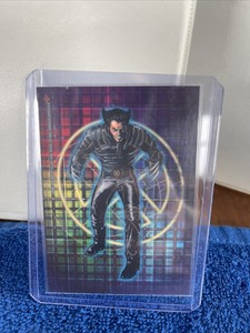 2000 Topps X-Men movie trading Card sticker Wolverine- CL6
