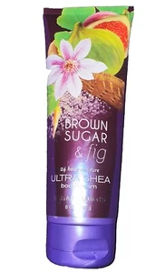 Bath And & Body Works Brown Sugar & Fig Body Cream Lotion 8 oz  NEW - Picture 1 of 2