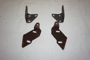 61 62 C1 Corvette Convertible Top Frame Mounting Brackets LH / RH Inner / Outer - Picture 1 of 6