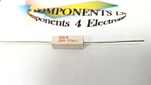 KH206-8-33R (DRAHTGEWICKELTER WIDERSTAND KERAMIK 4 WATT / 33R) - Bild 1 von 1