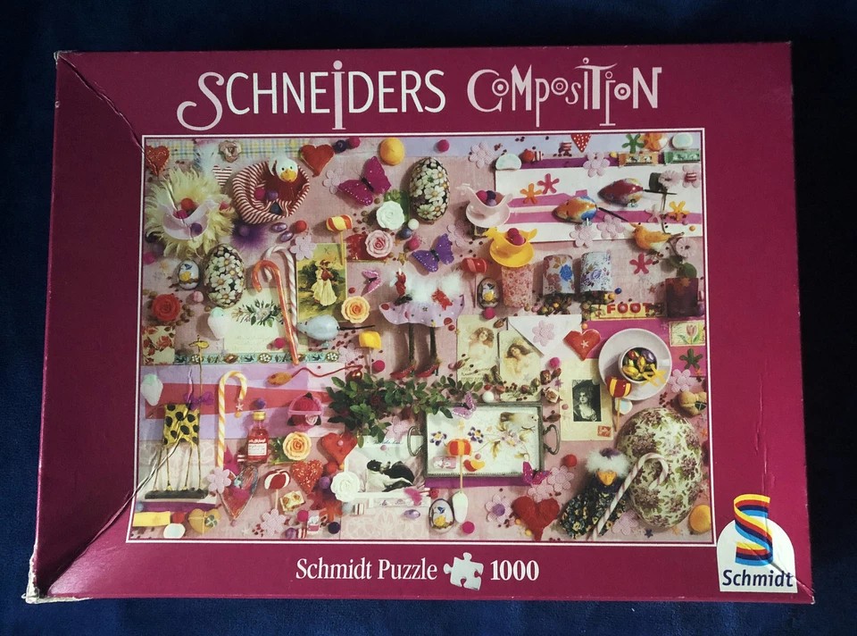 PUZZLE SCHMIDT 1000 . SCHNEIDERS COMPOSITION  97297 - Immagine 1 di 4