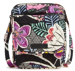 Vera Bradley RFID Mini Hipster Crossbody in cotton, Kauai Floral NWT - Picture 1 of 5