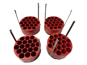 4 x THERMO ELECTRON® IEC® Rotor Bucket Adapter 19 x 15mL Tubes CENTRIFUGE LAB - Picture 1 of 7