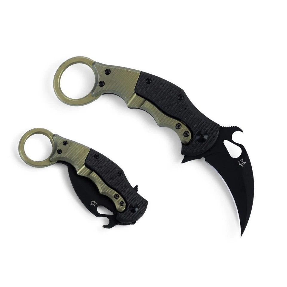 Brighten Blades Brighten s Moonstruck Karambit Framelock BB599TICP 2 BB-599TICP