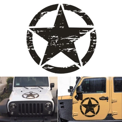 Army Star decal Vinyl Sticker Car Body Stickers Decoration For Cars SUVs Trucks - Image 1 of 4