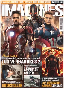 IMAGENES MAGAZINE: THE AVENGERS / ROBERT DOWNEY JR / LIAM NEESON / CHRIS HEMSWOR - Picture 1 of 1
