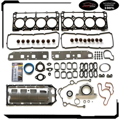 Juego completo de juntas para Jeep Commander Grand Cherokee 2006-2008 5,7 L 16 V VIN 2 D H Foto 1 de 4