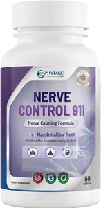 Nerve Control 911 - Natural Plant Based Nerve Health Supplement (60 Capsules) - Picture 1 of 14