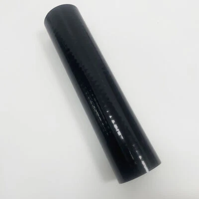 STRAIGHT 3" 76MM SILICONE HOSE AIR INTAKE/TURBO COOLANTTUBE COUPLER BLACK 306MM  - Image 1 of 4