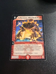 Duel Masters TCG Valkrowzer, Ultra Rock Beast 44/55 DM-07 - Picture 1 of 2