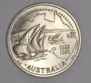 Portugiesischer Discoveris Sixth Set 200 Esc, Australien (1522-1525) UNC - Bild 1 von 2