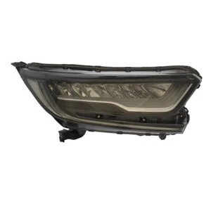 For Honda CR-V 8/18> Headlight Black LED DRL FULL led W/MTR Right side - Picture 1 of 4