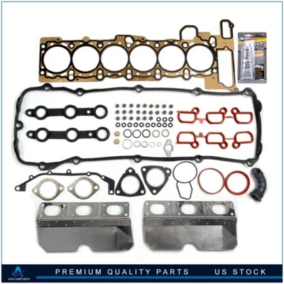 Kit de junta de cabeça para 01-06 BMW 525I 530I X3 Z4 2.5L 3.0L DOHC M54 256S4 256S5 - Imagem 1 de 4