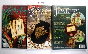 Belle Armoire Magazines 2001 Art To Wear Bead Clay Wire Jewelry Books Lot PP8 - Picture 1 of 5