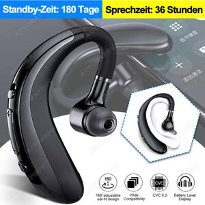 Bluetooth 5.0 Headset Kopfhörer Kabellos Stereo Ohrhörer mit Mikrofon für Handy