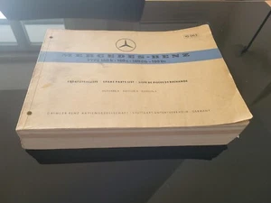 Ersatzteilliste Mercedes 180 b, 180 c, 180 DB, 180 Dc, Ausgabe A - Bild 1 von 2