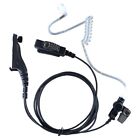 Earpiece Acoustic Tube Radio Ear Piece Two Way Headset with Mic for  APX600M2