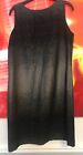 NEW without tags Ladies M&S Dress Fully Lined sized 14 Metalic Black & Grey