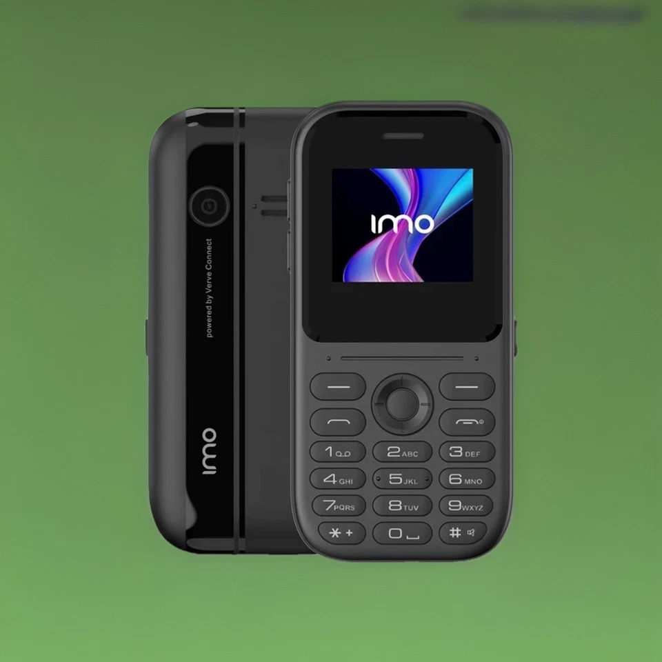 NEW SEALED IMO Dash 4G Mini Mobile Phone 4G Dual Sim Unlocked Black - UK Stock