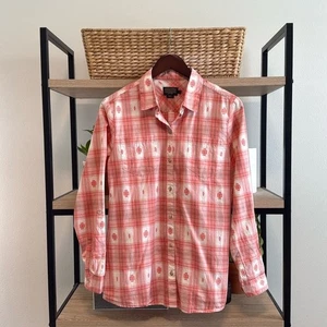 Pendleton Woolen Mills Western Aztec Navaho Button Up Blouse Top, M - Picture 1 of 4